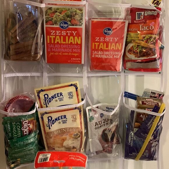 Over the door 24-pocket organizer/accessory/pantry/shoes, etc. - Picture 6 of 7